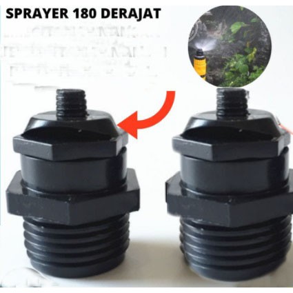 SPRINKLER IRRIGATIONHEAD SPRAYER 180 DERAJAT UNTUK TAMAN KEBUN AIR FEZONE