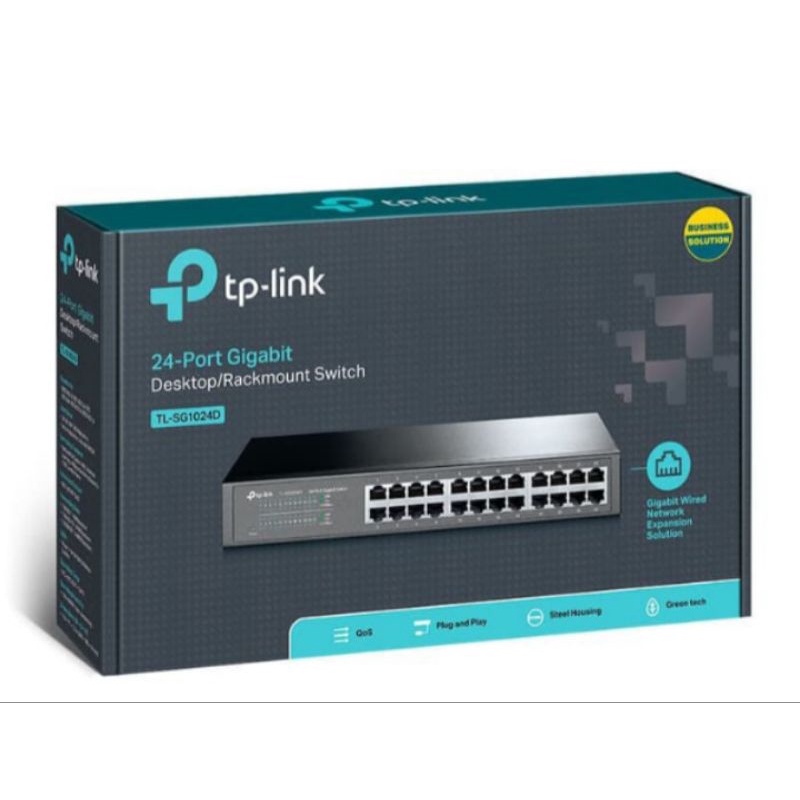 TPLink 24 Port TL-SG1024D Gigabit Desktop/Rackmount Switch hub