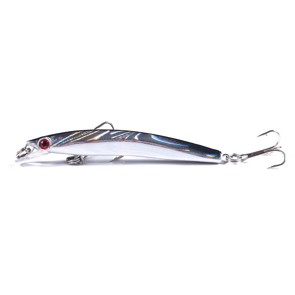 HENGJIA 1PCS Umpan Minnow 8CM 5G Swimbait Fishing Lure Bass Wobbler Ikan Kecil Kail Memancing Kait