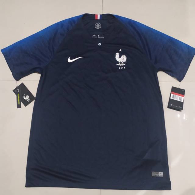 Jersey France Home Original World Cup 2018