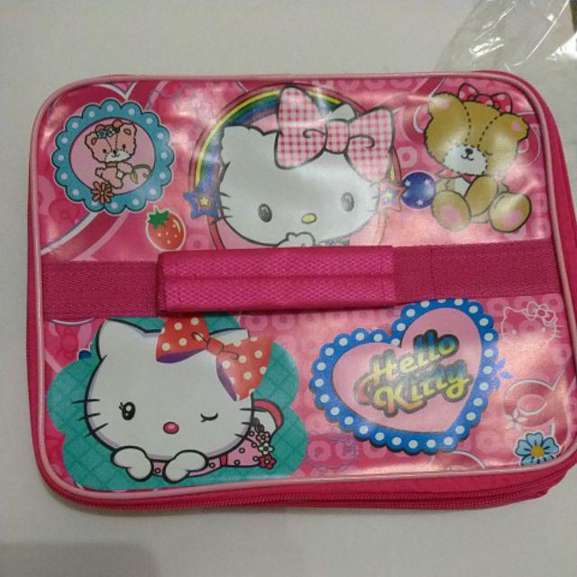 Tas Bekal Lunch Bag Anak Aluminium Foil Muat Yooyee Hello Kitty Pink