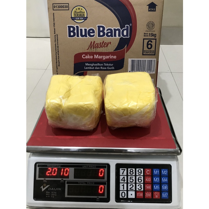 

butter-mentega- blueband margarine mentega repack 1kg -mentega-butter.