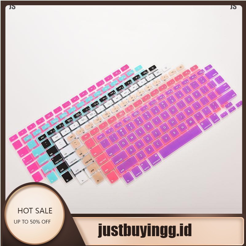 JS❣Silicone Keyboard Skin Cover Case for Macbook Air Pro 13&quot; 15&quot; 17&quot; Inch