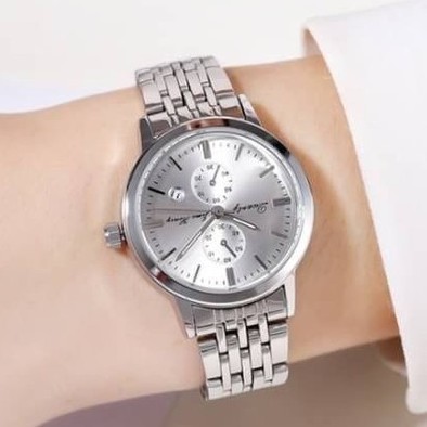 Jims Honey Jam Tangan 8138 Couple Pasangan Pria Wanita Analog Quartz Murah Branded Elegan JH