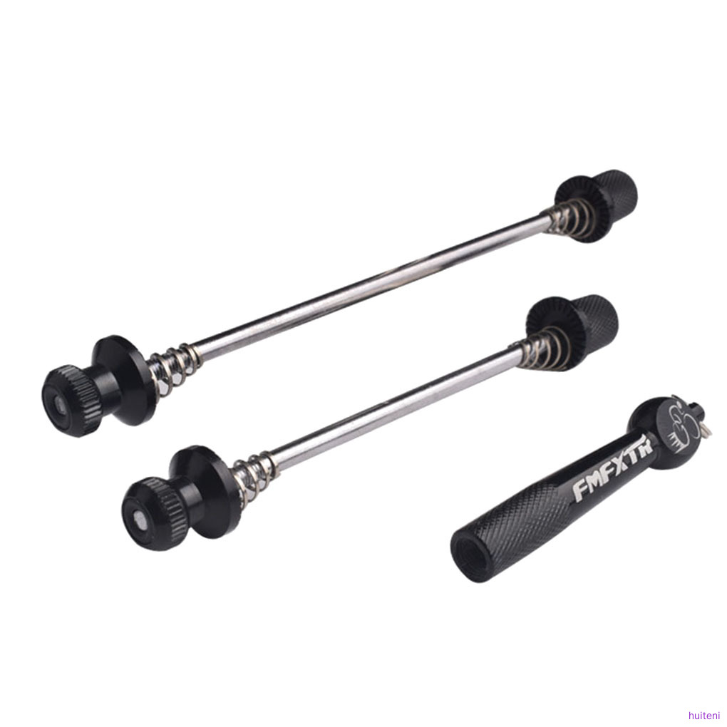 MTB Road Cycling Bike Quick Release Front Rear Wheel Hub Axle Axis Skewers Bicycle Accessories huiteni