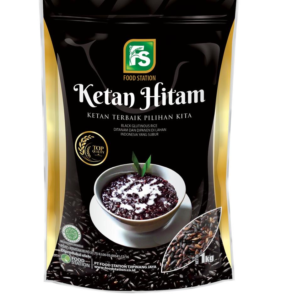 

High Quality--Food Station -Ketan Hitam 1 Kg