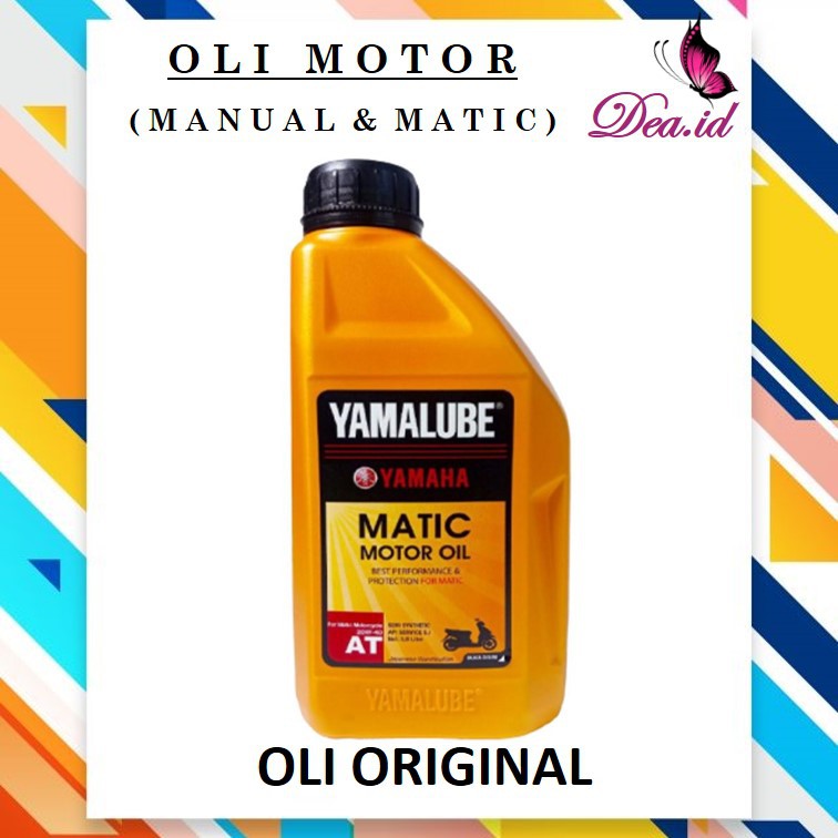 [DEASHOP] OLI MOTOR YAMALUBE GOLD ORIGINAL - OLI YAMALUBE MATIC ORIGINAL 100% - 0.8 LITER