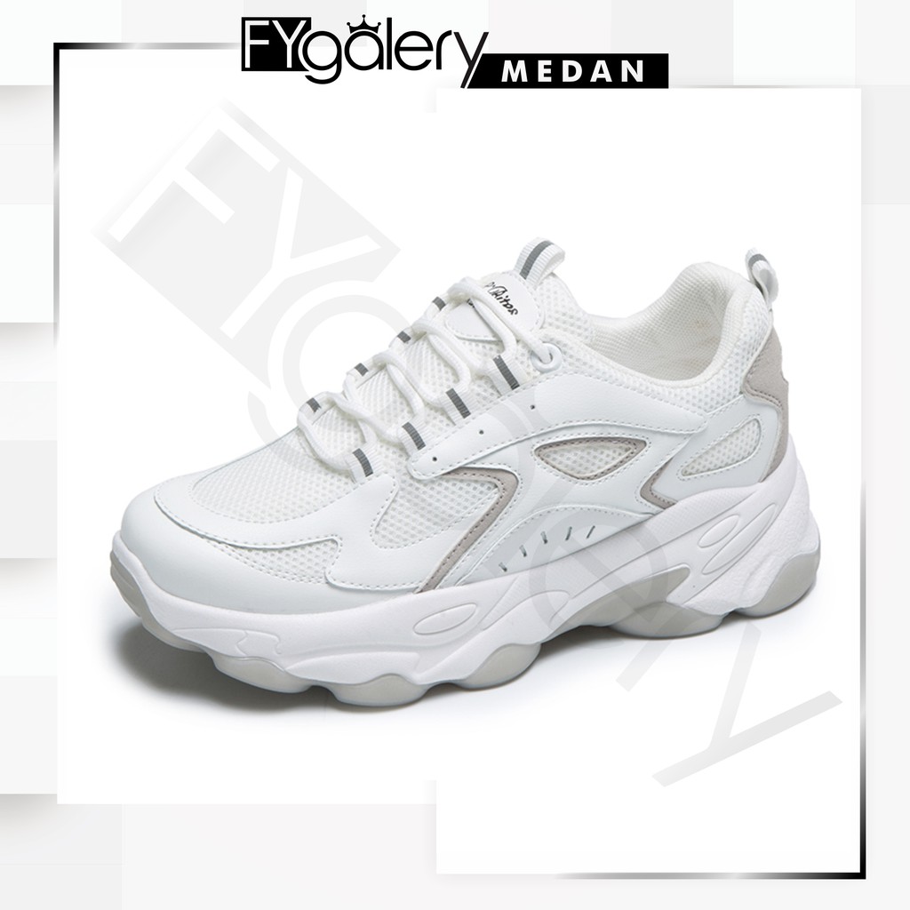 FygaleryMedan - SHS027 Sepatu Sneakers Import Sepatu Korea Casual Sepatu Wanita Korea Ulzzang