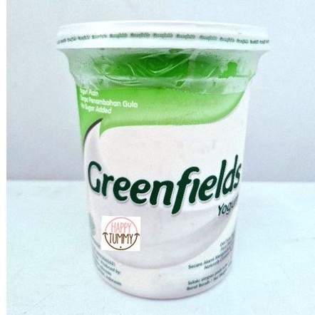 

YOGURT Greenfields plain 1kg 1000gr original kemasan