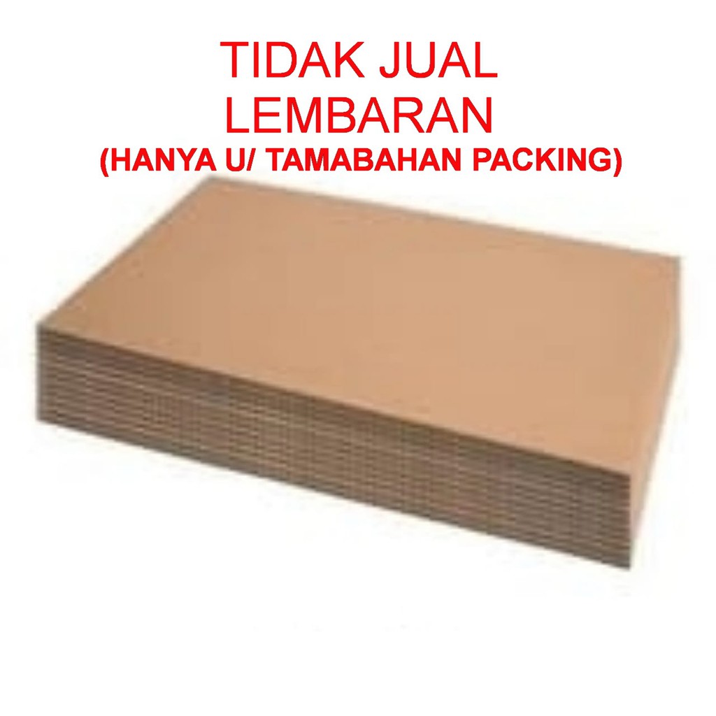 

Kardus Packing Lembaran / Handling Fee / Tambahan packing pembeli