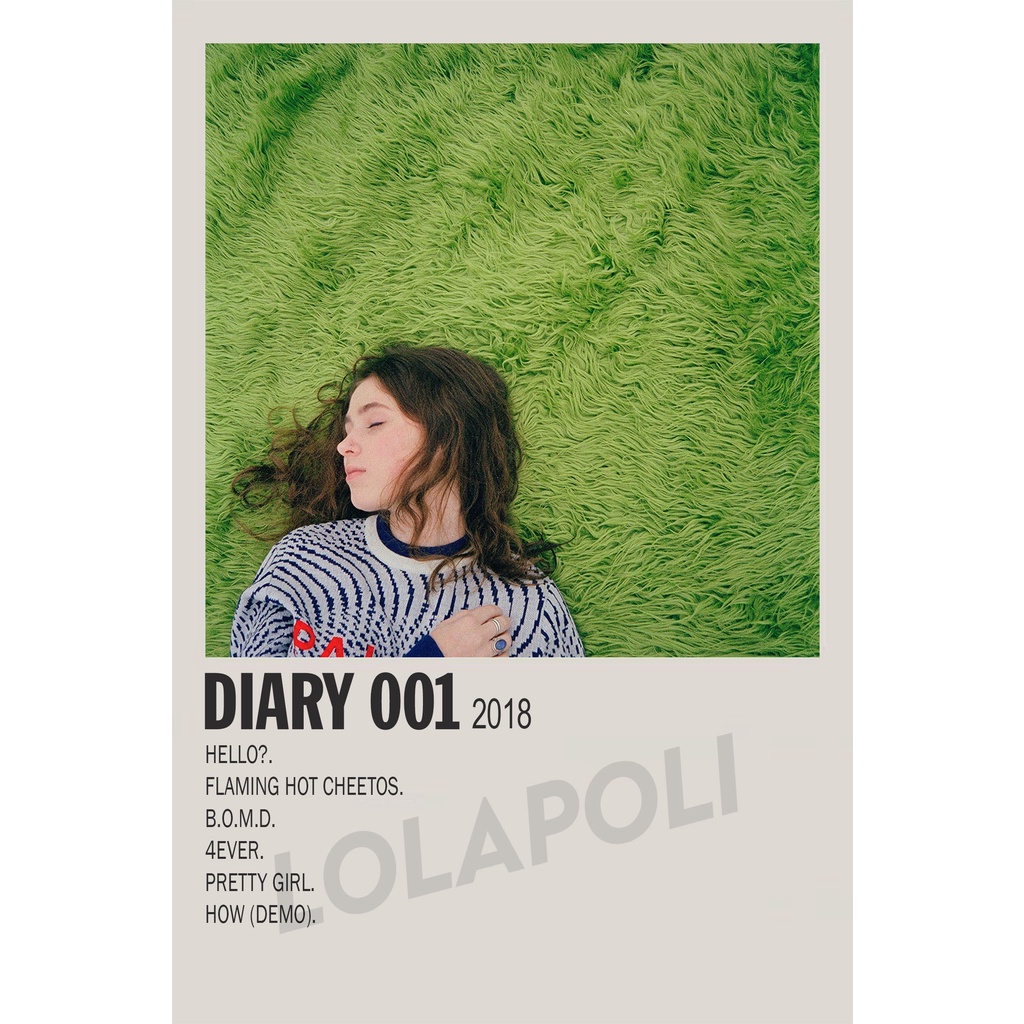 Poster Cover Album Diary 001 - Clairo