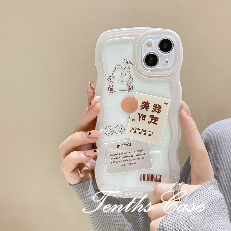 Soft Case Transparan Motif Hewan Untuk IPhone 13 12 11 Pro Max Se 2020 X XR Xs Max 7 8 6 6s Plus