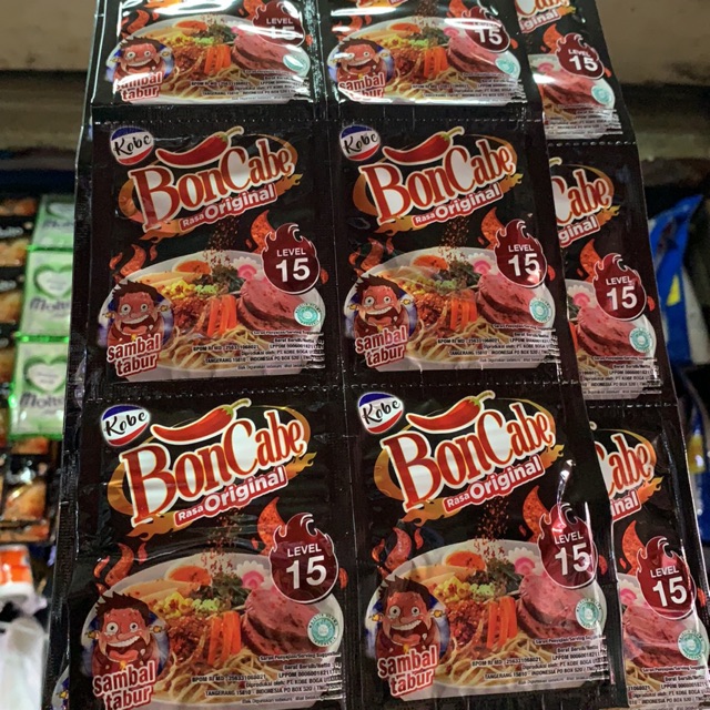 

Bon cabe level 15 & level 30 (12 sachet)