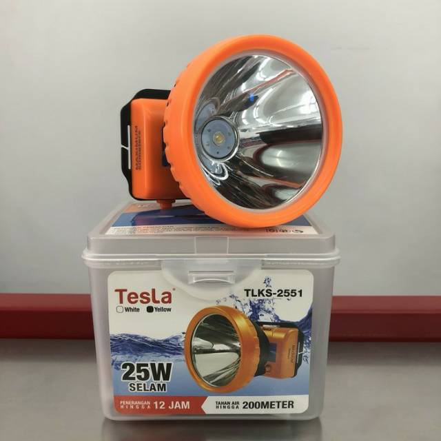 Senter kepala selam Tesla TLKS 2551.