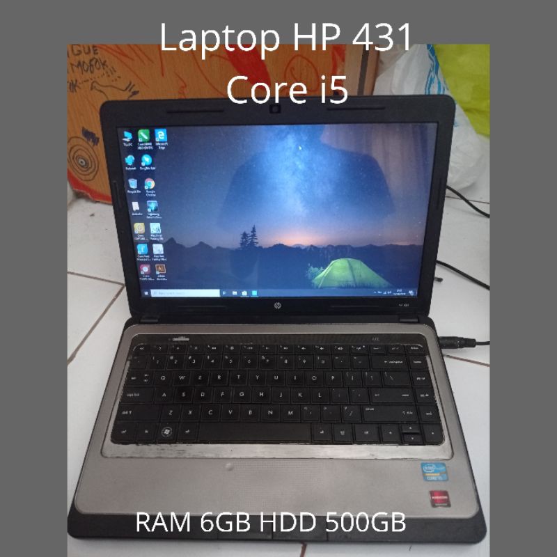 LAPTOP HP 431 CORE I5 RAM 6GB HDD 500GB | Shopee Indonesia