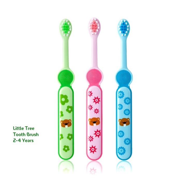 Little Tree Toothbrush/Sikat Gigi Anak Bayi Balita 2-4 Tahun