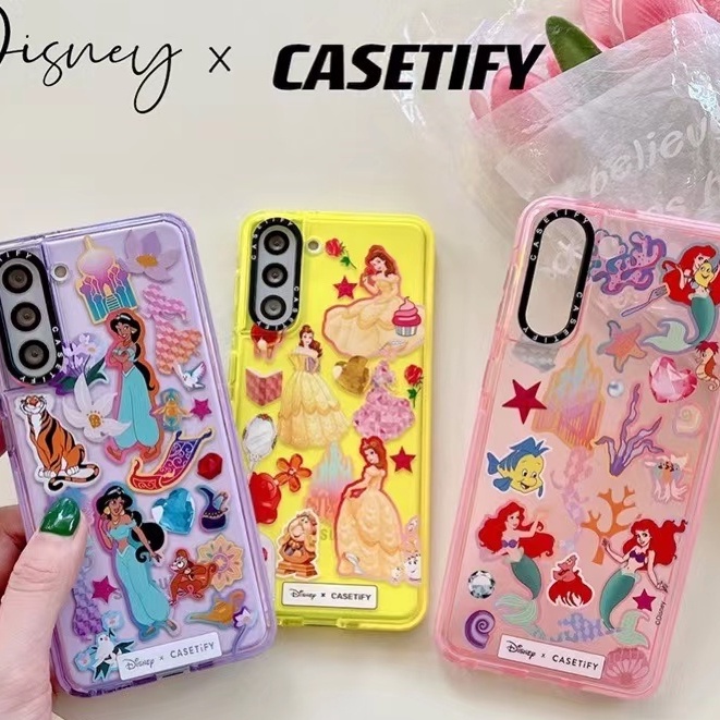 SAMSUNG S21 S22 S20 S21+ S22+ S20+ ULTRA CASETIFY DISNEY PRINCESS