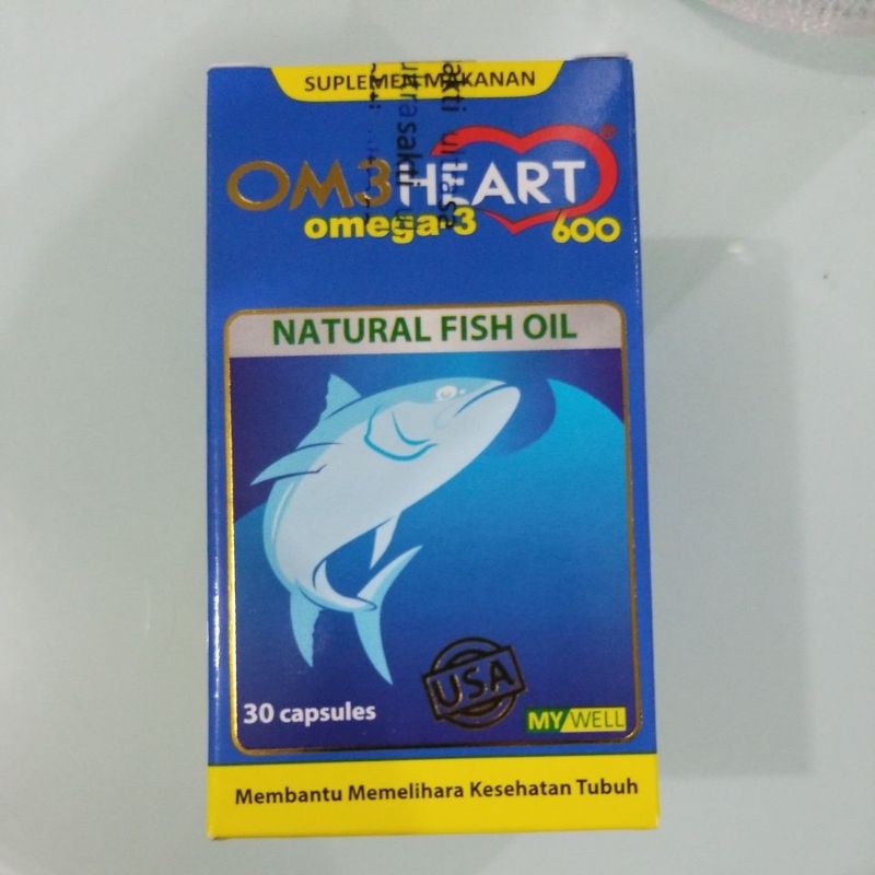 Jual omeheart omega 3 fish oil expired 2023 murah Shopee Indonesia