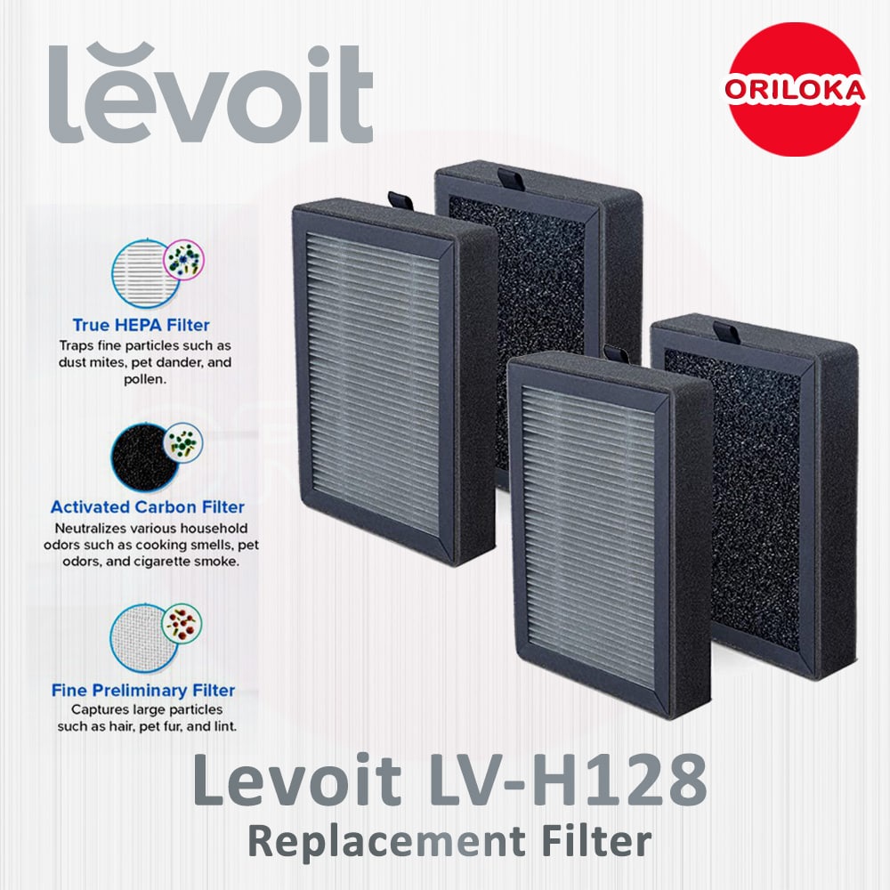 Levoit Replacement Filter LV-H128 True HEPA H13 Dual Filter