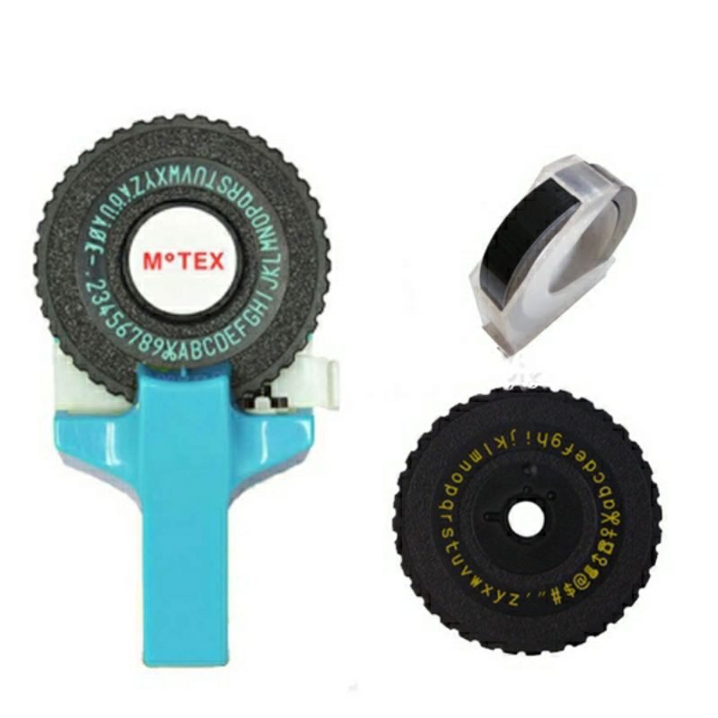 

MOTEX LABEL MAKER E101 EMBOSS 3D E-101 EMBOSSING 2 GEAR WHEEL
