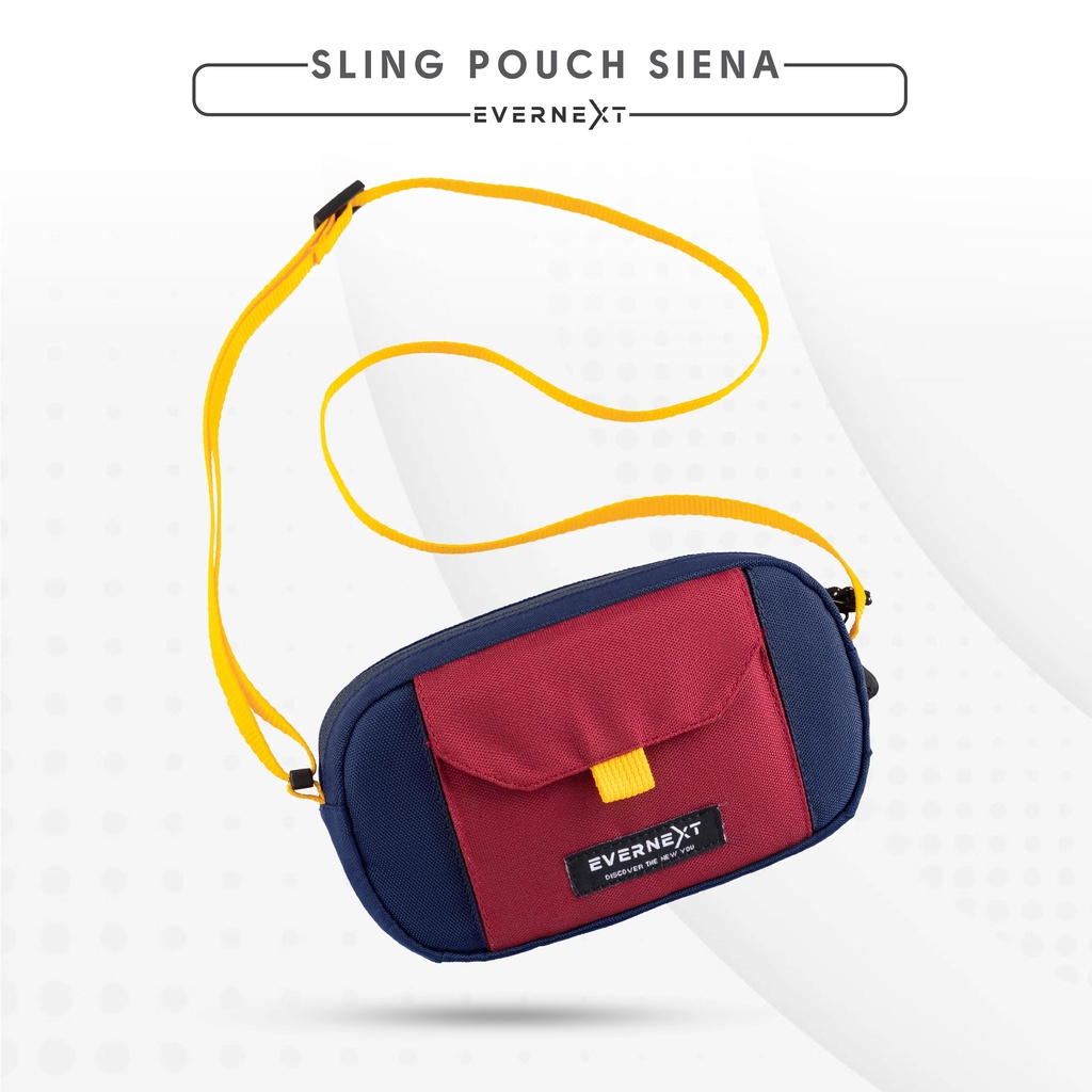 Sling Pouch SIENNA Dompet Tas Kalung HP KArtu Atm Pria Wanita Kerja Outdoor