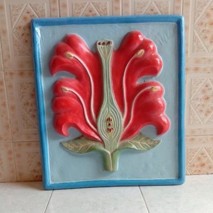 

belahan bunga sepatu alat peraga pendidikan model penampang