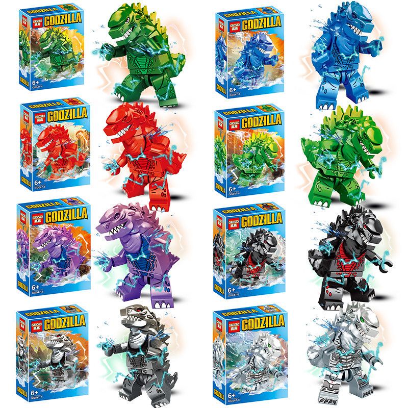 [BEST SELLER] Mainan Anak Action Figure Lego Godzilla Vs Kong Minifigure Monster Superhero Marvel Av
