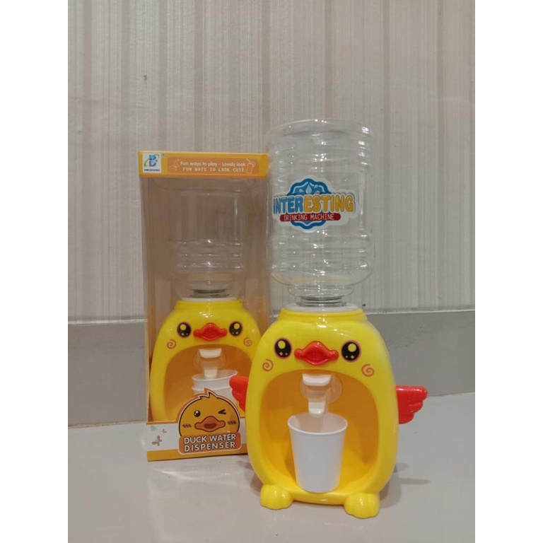 MAINAN GALON MINUM ANAK /MINI DISPENSER DUCK WATER