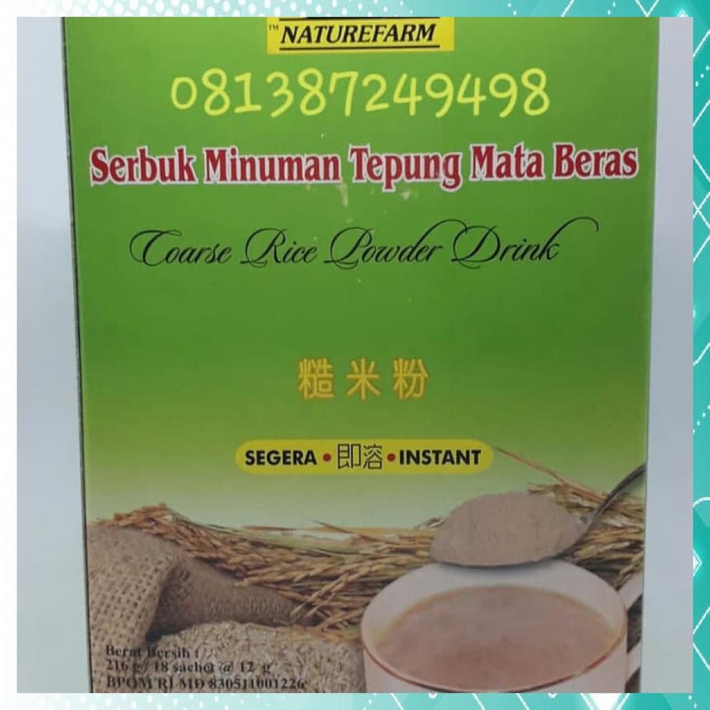 

TEPUNG MATA BERAS MERAH SACHET