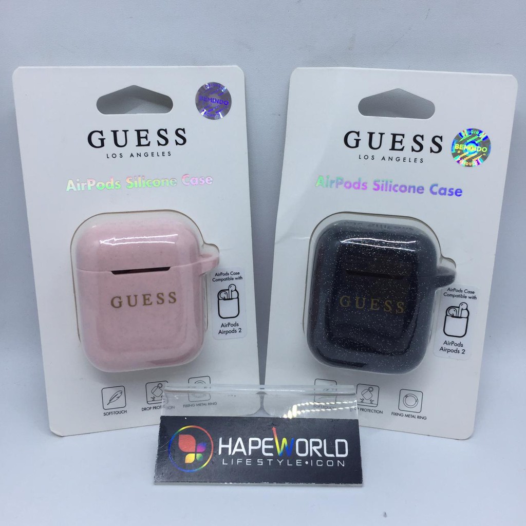 AIRPODS SILICONE CASE GUESS