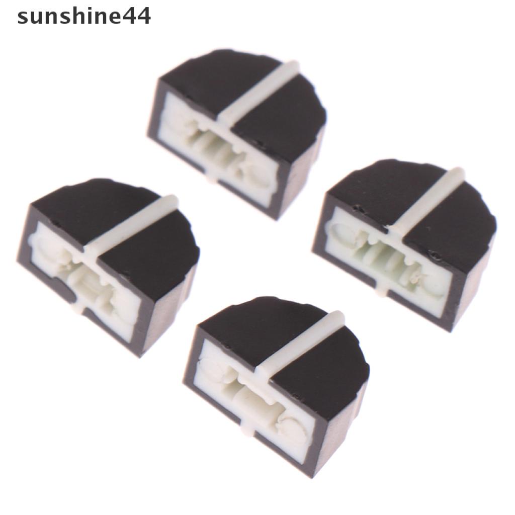 Sunshine 10pcs DBX2231 Cap Kenop Potentiometer Fader Equalizer Fader 11mm X 9mm Lubang 4MM