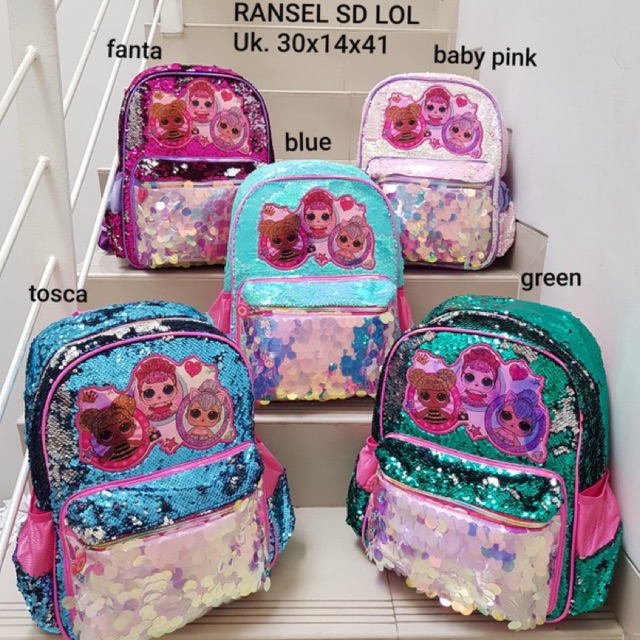 TAS SEKOLAH ANAK PEREMPUAN/TAS IMPORT ANAK/TAS SEKOLAH SD