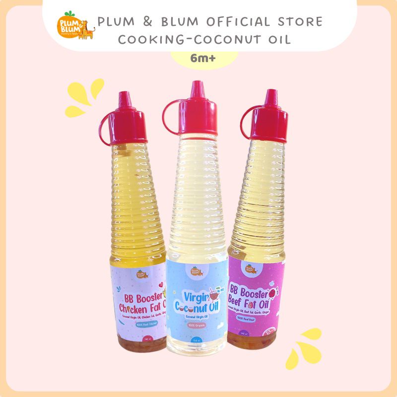 

PLUM AND BLUM CHICKEN FAT OIL BEEF FAT OIL MINYAK MPASI BB BOOSTER 140ml