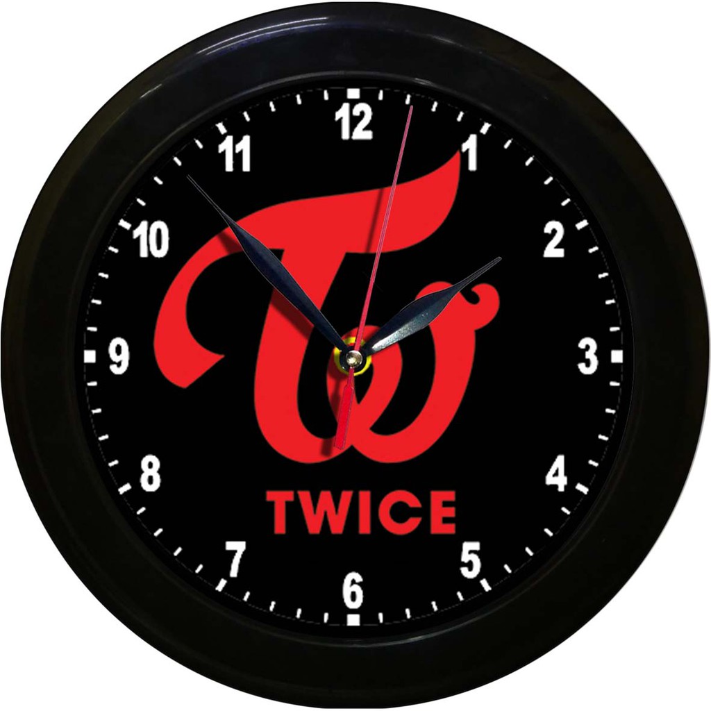 JAM DINDING KPOP TWICE   (DIAMETER 30CM)