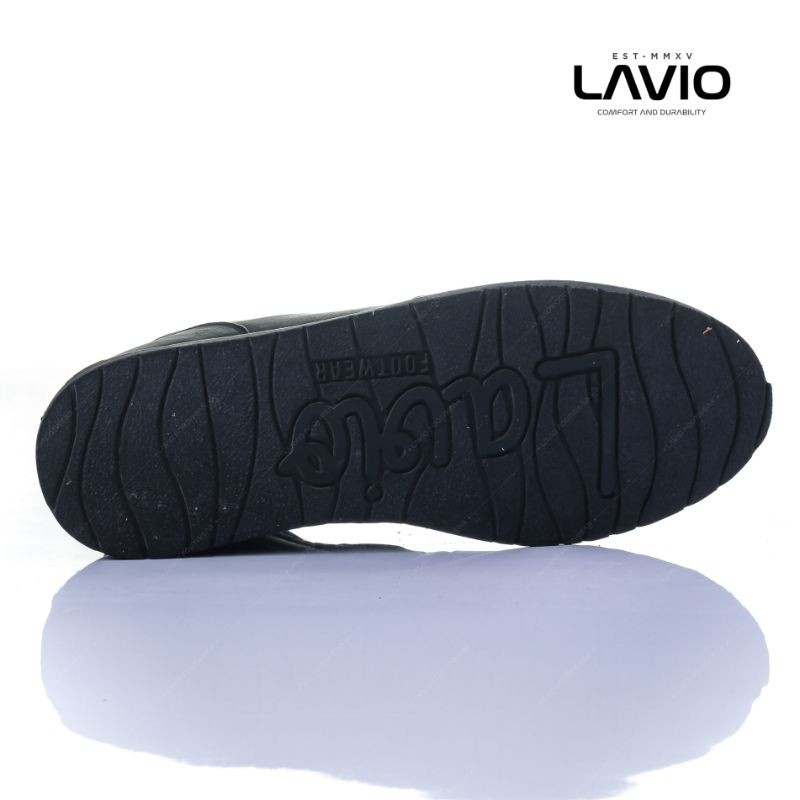 Lavio Parker Sepatu Safety Casual Pria Original Kulit Asli