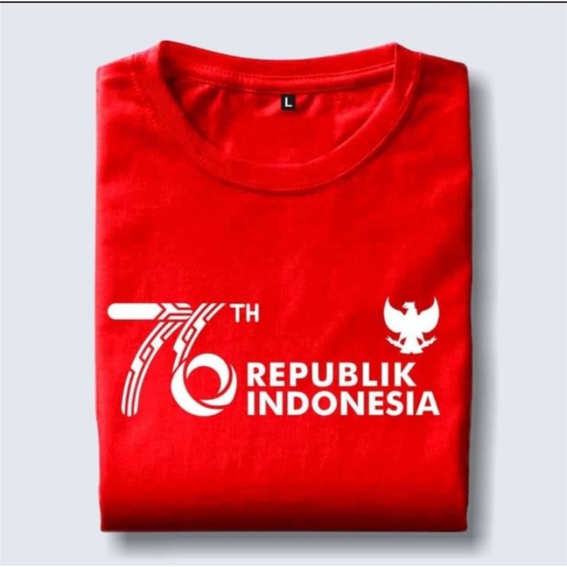 T shirt 76 tahun Kemerdekaan Republik Indonesia