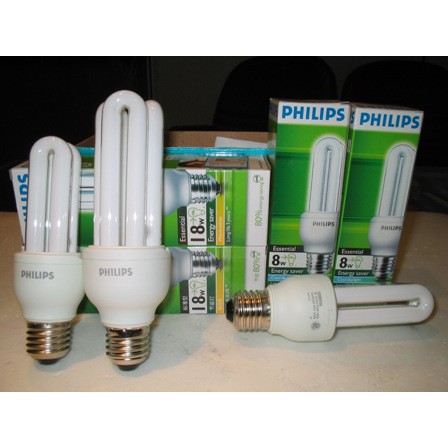 Philips Lampu Essential 8W 8watt 8 watt 8 w