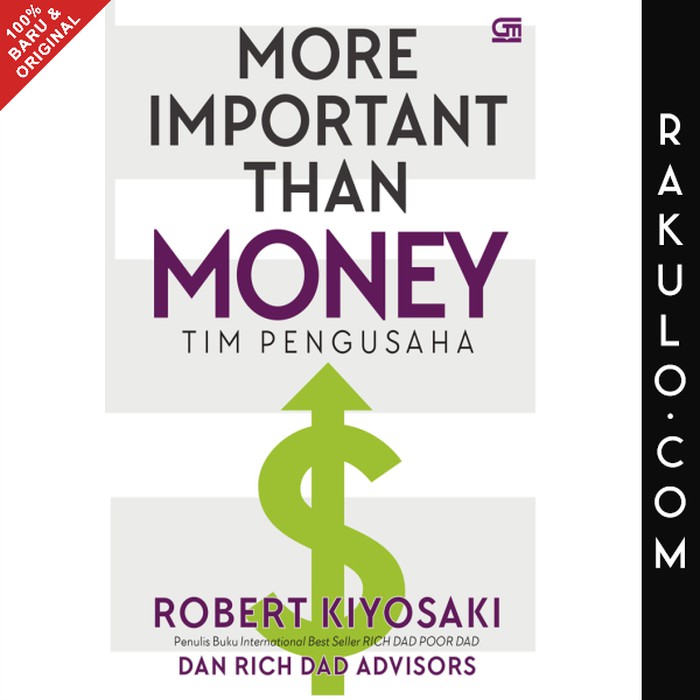 

Buku More Important Than Money by Robert Kiyosaki Gramedia