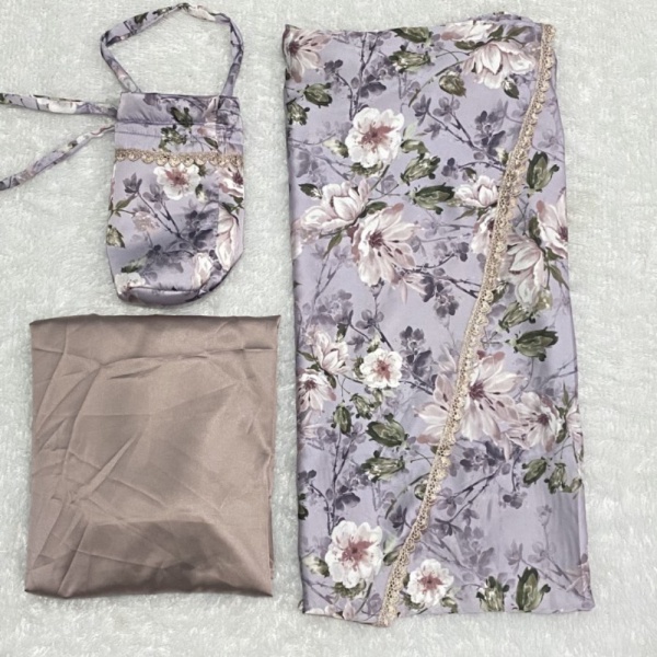 Mukena ar ma ny silk 2in1 / mukena silk 2in1 Diskon