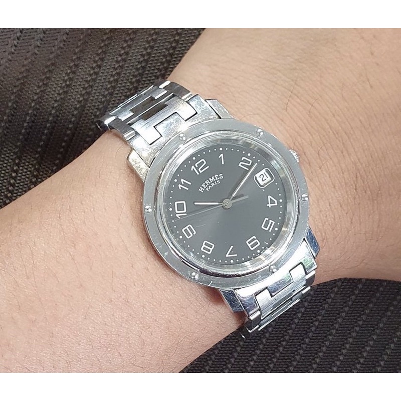 hermes h watch preloved