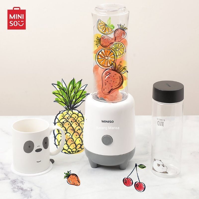 MINISO OFFICIAL Blender portable miniso , botol bisa jadi thumbler / blender murah