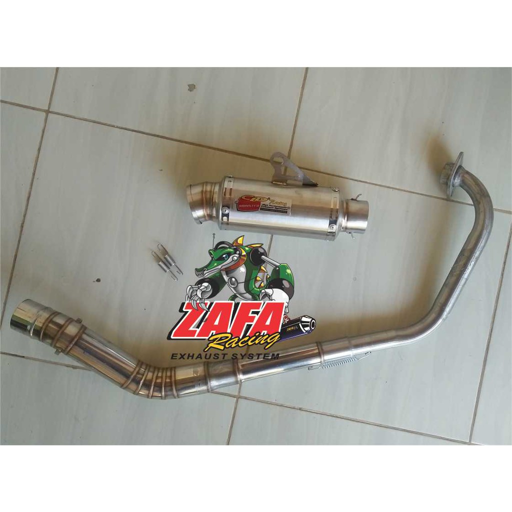 KNALPOT CLD VIXION R15 CB150 TIGER MX KING/NEW SCORPIO GTR SATRIA SONIC BYSON MEGA PRO GSX