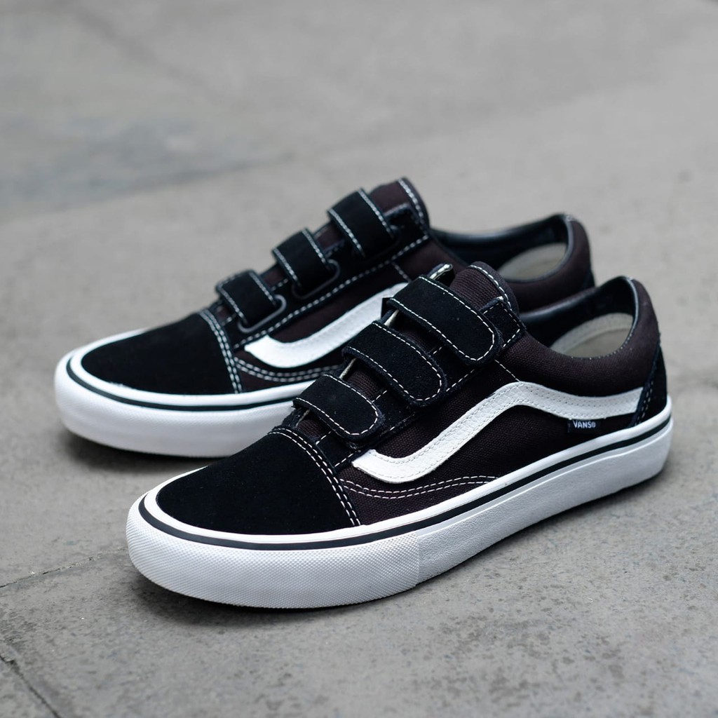 harga vans velcro pro