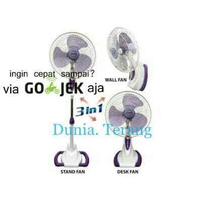 KIPAS_ Kipas angin Cosmos 16 SO33  Wadesta   Kipas angin Berdiri 3 in 1 Berkualitas