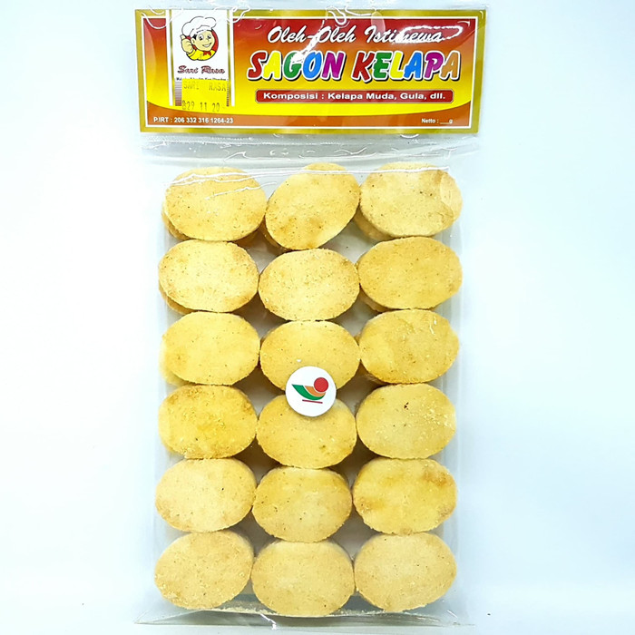 

SARI RASA SAGON KELAPA 430gr | SAGU KUE KERING BULAT OVAL CAMILAN