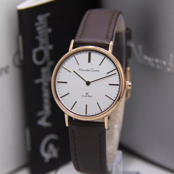 ALEXANDRE CHRISTIE 8625 WANITA ORIGINAL AC8625 AC 8625 JAM TANGAN WANITA JAM TANGAN CEWEK KULIT