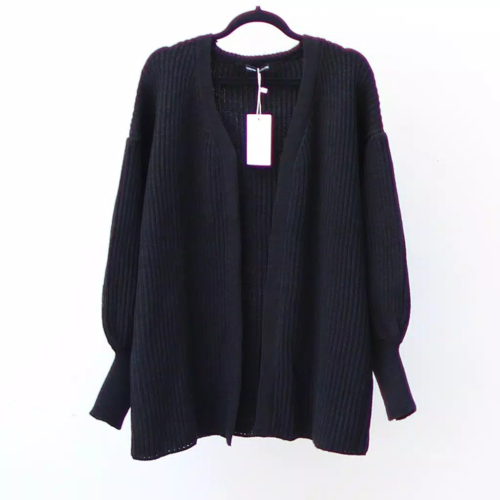 CARDIGAN RAJUT MALONE Wanita Knit Kardigan-2