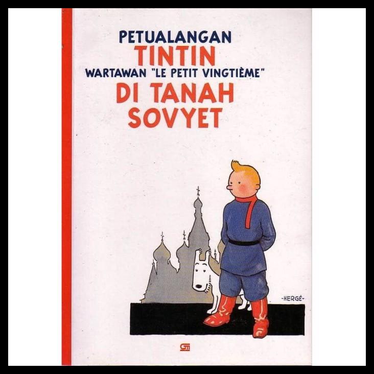 

TERBARUU!! Buku Petualangan Tintin Di Tanah Sovyet oleh Herge PROMO