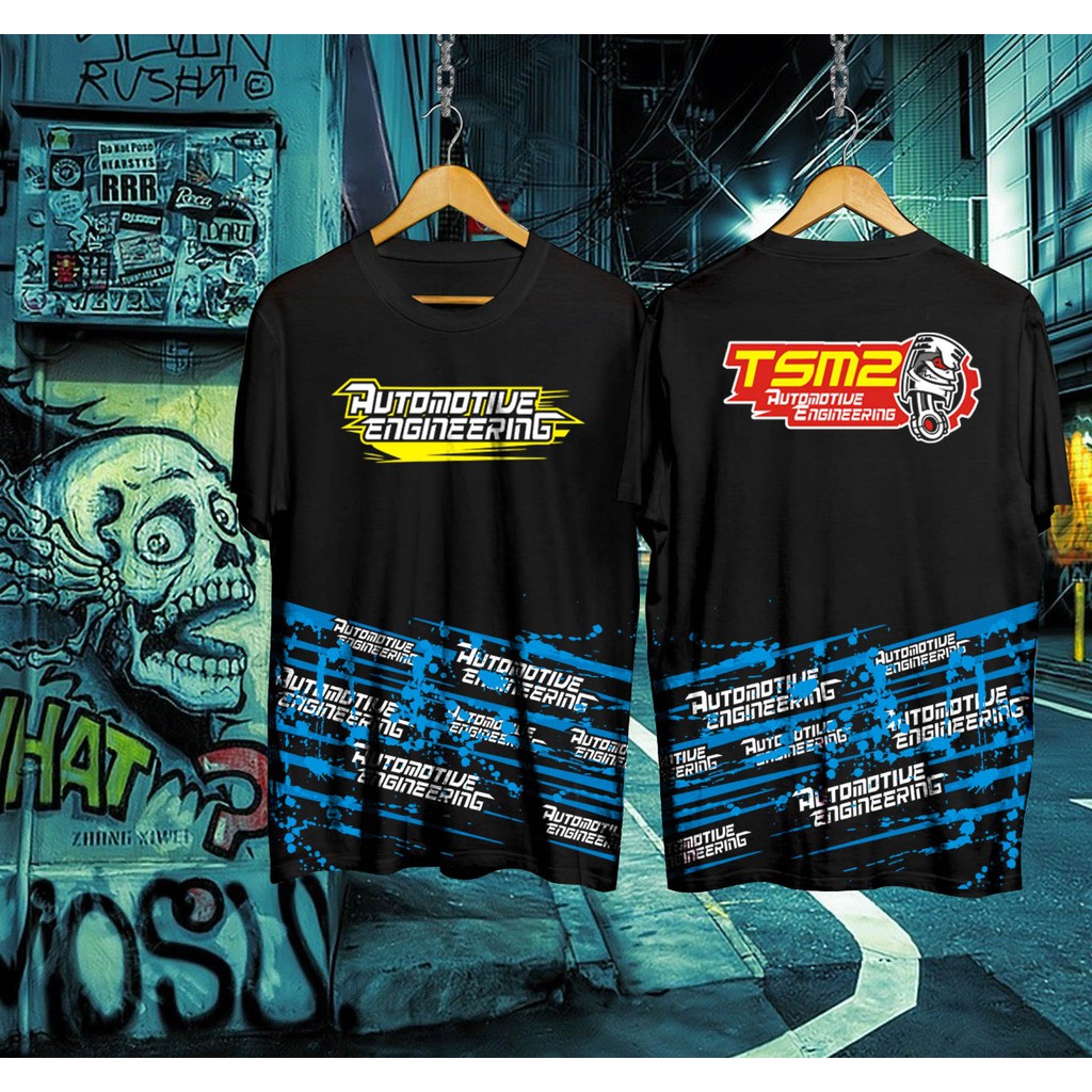 Kaos Racing Star Pria Keren Automotive