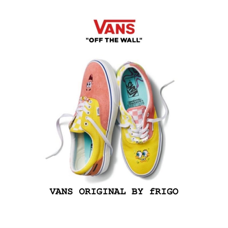 VANS ERA X SPONGE BOB PATRIC ORIGIBAL BNIB 100%